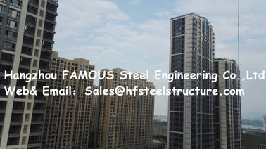 Cina Sandwich Panel / Galvanized C / Z Purlin Multi-Storey Steel Building Pemasangan Mudah pemasok