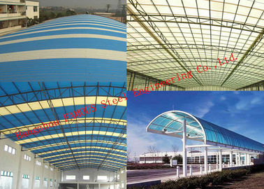 Cina UPVC Lembar Atap Baja Bangunan Kit Untuk Bangunan Pabrik Dan Konstruksi Rumah pemasok