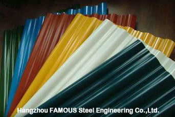 Cina Galvalume Galvanized Metal Roofing Sheets Prepainted Corrugated Panel Sheet pemasok