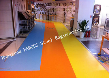 Cina Luar Biasa Setara Luar Vinyl Laminate Flooring Gulung Lantai Olahraga PVC Bahan Komposit Plastik pemasok