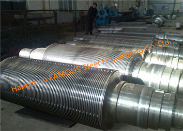 Cina Tugas Berat Pabrik Kerja Tempa Embossing Rolls Rol Operasi Stainless Steel Pin Squeeze pemasok