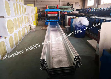 Cina Beberapa Jalur Produksi Comflor 210 Alternatif Komposit Lantai Dek Plat Baja Galvanis pemasok