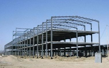 Cina Berat Berat / Panjang Panjang Gedung Baja Multi-Lantai Dengan Struktur Baja Prefab pemasok
