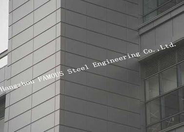 Cina British Standard Aluminium Panel Logam Tirai Dinding Kaca untuk Kantor Komersial pemasok