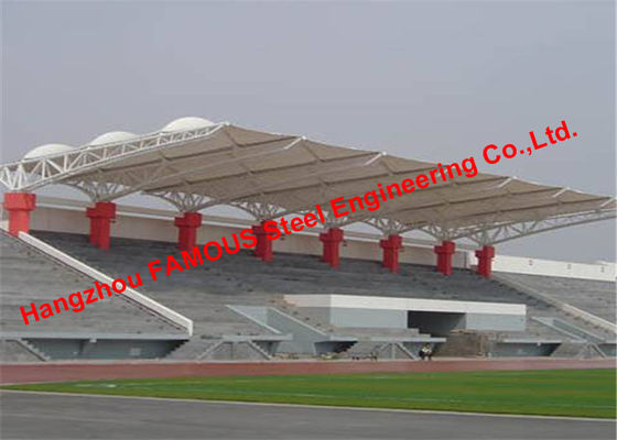 Cina Konstruksi Stadion Olahraga Struktural Membran Bersertifikat Standar Inggris Inggris pemasok