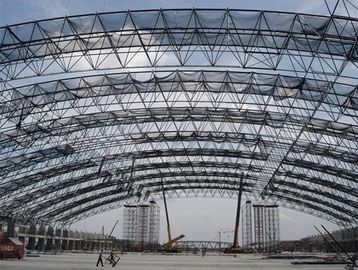 Cina Pra-rekayasa Heavy Industri Lokakarya Baja Struktural Rekayasa Steel Pipe Truss pemasok