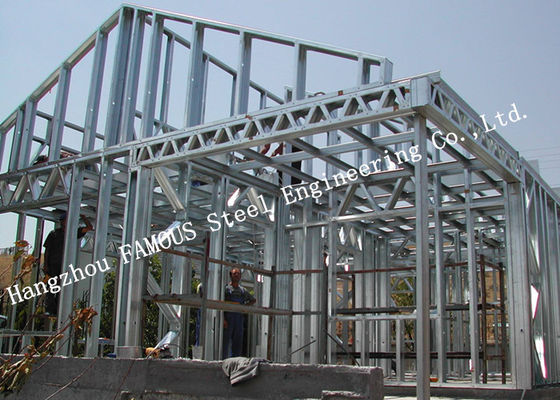 Cina Usa Uk Standard Q345b Struktural Steel Framing Villa Guesthouse Bangunan Pra-Rekayasa pemasok