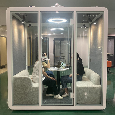 Cina Ruang Karantina Kontainer Minimalis Kantor Sementara Pod Untuk Ruang Kerja Bersama pemasok