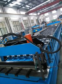 Cina Steel Sheet Corrugated Roll Forming Machine Panel Surya Untuk Konstruksi pemasok