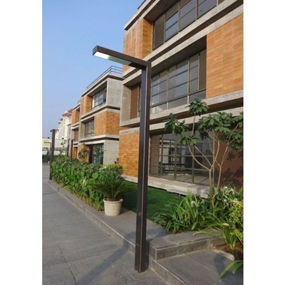 Cina 10 FT Light Poles Steel Lighting Pole Posting Tanda Logam Dan Mendukung pemasok