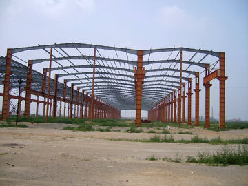 Cina Custom Fabricated Bangunan Pre-fabrikasi Baja Struktural Struktural Pra-Konvensional pemasok
