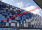 Solar Powered Building Dinding Tirai Lipat Fotovoltaik Terintegrasi Untuk Gedung Kantor pemasok
