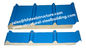 Sandwich Pu Polyurethane Panel Ruang Dingin Terisolasi dengan Panel Lebar 950mm / Cold Storage pemasok