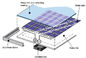 Integrated Photovoltaic Fatades Solar Modules Glass Curtain Wall dengan Single Crystal Component pemasok