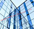 Bingkai Tersembunyi Modern Tempered Double Layer Glass Aluminium Curtain Wall EPS Project pemasok