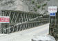 Hot Galvanized Double Lane Pre - Direkayasa Bailey Bridge Konstruksi Baja 200 Jenis pemasok