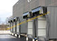 Pintu PVC Komersial Dengan Seal Karet Lipat Untuk Penggunaan Platform Bongkar Logistik pemasok