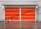 Pintu Garasi Industri Baja Otomatis Mengangkat Roller Shutter Door Permukaan PVC pemasok