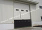 Pintu Garasi Industri Berkecepatan Tinggi Mengangkat Pintu Rana Rol Dengan Gerbang Pejalan Kaki pemasok