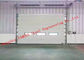 Selesai Permukaan PVC Otomatis Industri Baja Roller Shutter Door Dengan Jendela Visual pemasok