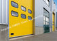 Membuka Pintu Garasi Industri Transparan Secara Vertikal Dengan Pintu Rana Tirai Fleksibel pemasok