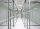 Aluminium Frame Sliding Double Glass Facade Doors Untuk CBD Kantor Atau Showroom Pameran pemasok