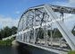 Multi Span Single Lane Kotak Baja Girder Bailey Jembatan Struktural Bekisting Konstruksi Truss pemasok