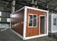 NZ / AU Standar Dijual Mobile Living Kecil Rumah Kontainer Prefab Disesuaikan Desain Dekorasi pemasok