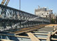 Gaya Modern Prefabrikasi Baja Bailey Bridge Perawatan Permukaan Galvanis pemasok