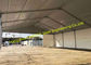 Climbing Roof Type Metal Storage Tents terbuka tahan angin Pvc Steel Framed Hangars pemasok