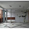 Dinding geser partisi Pembatas Ruangan dengan kinerja akustik tinggi bergaya Cina pemasok