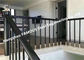 1200mm Tinggi Disesuaikan Balustrade Aluminium Stair Handrail Untuk Balkon pemasok