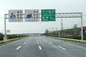 Motorway S235 Traffic Sign Post Gantry Galvanized Steel pemasok
