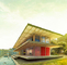 Rumah Prefabrikasi Modular Resort Cocok untuk Rumah dan Pasar Luar Negeri pemasok