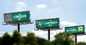 Outdoor Hoardings Advertising Unipoles Billboard Advertising Sign Struktur Bingkai pemasok