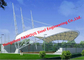 ETFE PTFE Dilapisi Stadion Membran Baja Struktural Kain Atap Kanopi Kanopi Amerika Standar Eropa pemasok