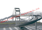 Pemasangan Mudah Struktur Baja Pejalan Kaki Jembatan Skywalk pemasok