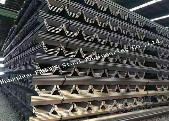 Pile Steel Sheet Pabrikasi Baja Dingin Bentuk Dingin Berkualitas Tinggi untuk Konstruksi Pondasi 0