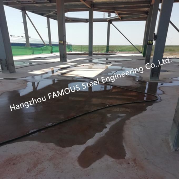 Struktural Steel Bar Truss Girder Metal Composite Deck Untuk Lantai Beton 2