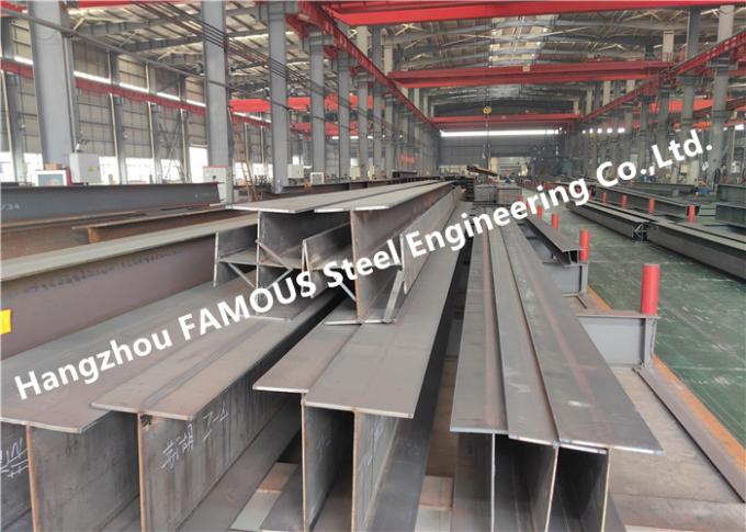 Galvanized Q355b Struktural Steel Fabrications Konstruksi Frame 0
