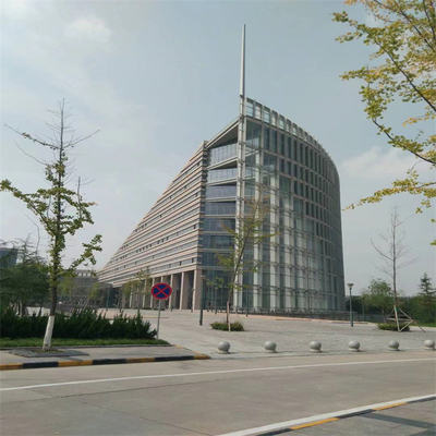 Cina High Rise Multi Lantai ASTM Standar Struktur Baja Prefabrikasi Gedung Perpustakaan Kantor pemasok