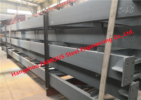 Cina 1800 Ton Steel Truss Struktural Fabrikasi Q235B Grade pemasok