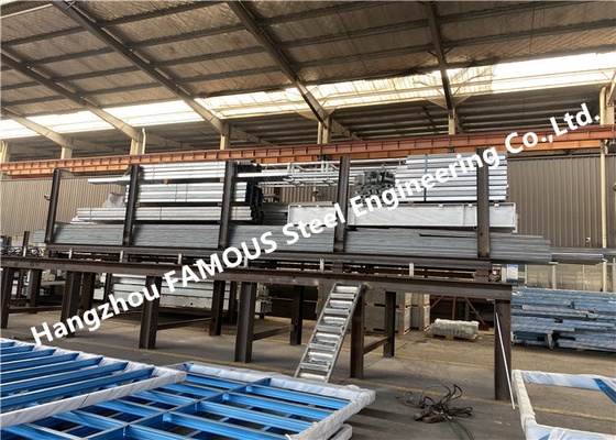 Cina Fabrikasi Struktur Baja Bagian H Galvanis Q345B EPS pemasok