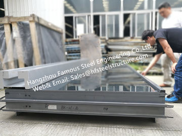 Cina Panel Modular Prefabrikasi Modular Kaca Fasad Dinding Tirai Rainscreen Systems pemasok