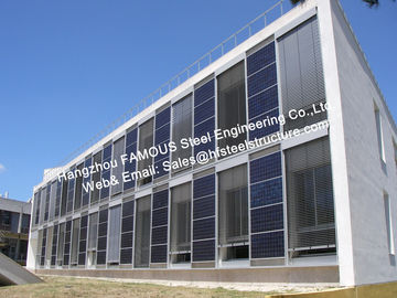 Cina Solar Building-Integrated PV (Photovoltaic) Façades Dinding Tirai Kaca dengan Modul Solar Cladding pemasok