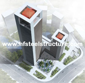 Cina Industri Prefabricated Steel Frame Gedung Prefab, Gedung Baja Multi-Storey pemasok