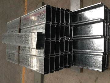 Cina Q235, Q195 Galvanized Steel Purlins Dengan Struktur Sekunder Baja Struktural pemasok