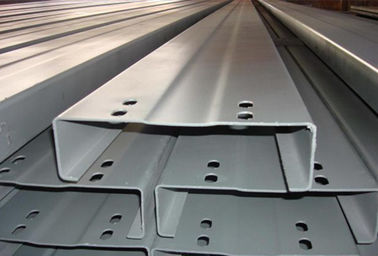 Cina Bagian CZ Galvanized Steel Purlins Roll-terbentuk dari Hi-Tensile Steel Strip pemasok