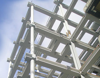 Cina Multi-lantai Baja Struktural Fabricators Kekuatan Tinggi Untuk Bingkai Bangunan pemasok