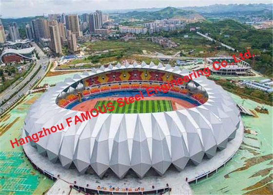 Cina Stadion Struktural Bentang Panjang Membran Standar Selandia Baru yang Disesuaikan pemasok